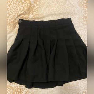 Black tennis skirt/skort
